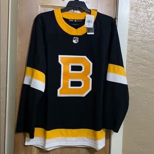 Size 52 Adidas NHL Bruins Hockey Jersey